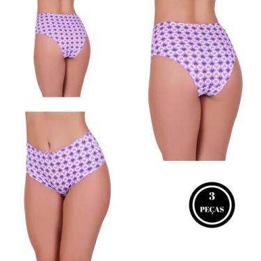 Imagem de Kit 3 Calçola de Senhora Estampada - c2 KIT 3 MARIA - TERRA E MAR MODA