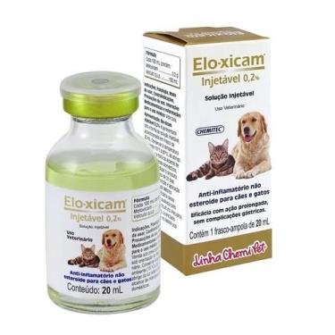 Imagem de Eloxicam capsulas e injetavel - CHEMITEC, INJETAVEL 0,2% 20ML