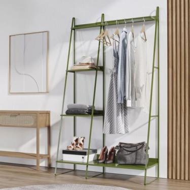 Imagem de Arara de Roupas em Aço Begônia CabeCasa MadeiraOriginals - CabeCasa Ma