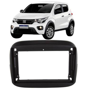 Imagem de Moldura 9 Polegadas Mobi 2016 à 2025 Preta Painel Central Multimidia Expex Epx9ft007 Som