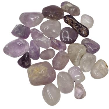 Imagem de Pedra Natural Ametista 1 a 4 cm Rolada 200 gramas