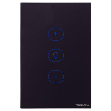 Imagem de Dimmer Touch Wi-Fi Smart Tramontina Preto