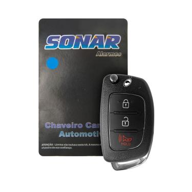 Imagem de Chave Canivete HB Sonar LED Azul e LED Amarelo