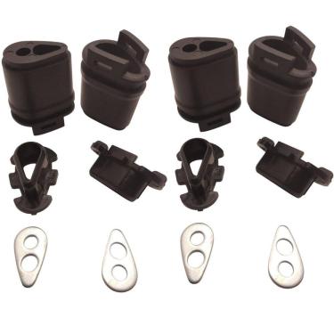 Imagem de Suporte Do Pisca Seta Moto Da Fazer 150 Fazer 250 R15 4 Pçs