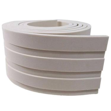 Imagem de Painel Ripado Decorativo Eva Autocolante 10Cm 2,5M Off-White