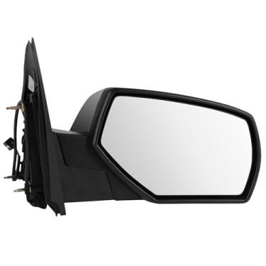 Imagem de ECCPP Espelho lateral do passageiro elétrico aquecido retrovisor direito cromado ajuste 2014 2015 2016 2017 para Chevy Silverado 1500 GMC Sierra 1500
