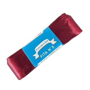Imagem de TRADER, Fita De Cetim Trader 22mm N°5 Com 10 Metros, Bordô