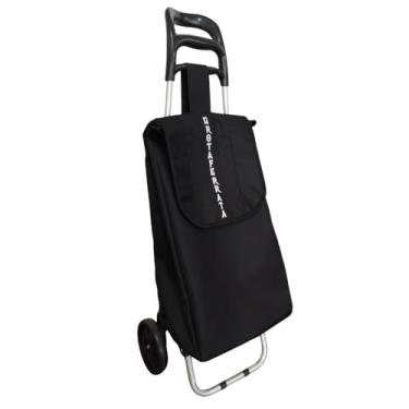 Imagem de Carrinho de feira EcoLeve reforçado dobrável até 30kg