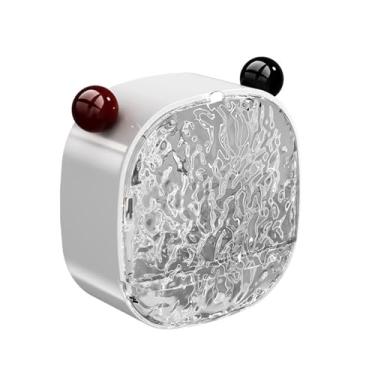 Imagem de Fafeicy Saboneteira de Urso, Suporte de Sabonete Fixado na Parede Com Furos de Drenagem e Bandeja de água de Gaveta, Sem Design de Perfuração para Banheiro