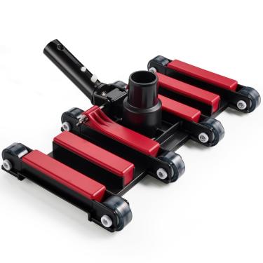 Imagem de Sepetrel Cabeça de aspirador de pó de piscina de grau comercial com rodas, limpador de aspirador de pó extra largo e pesado flexível de 35,5 cm para limpeza profunda e sem esforço