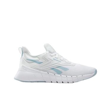 Imagem de Reebok Tênis feminino Nano Gym, Calçado branco/azul macio, 35