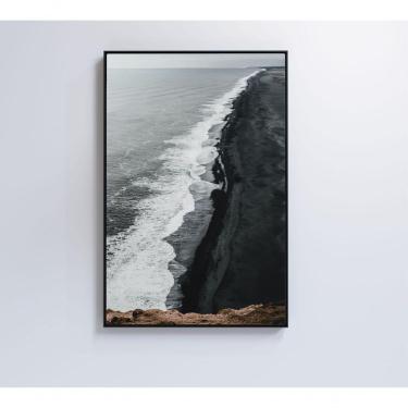 Imagem de Quadro Litoral 60x90 Cm Tecido Canvas