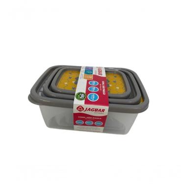 Imagem de Conjunto Com 3 Potes Jaguar P M G Ref.4172