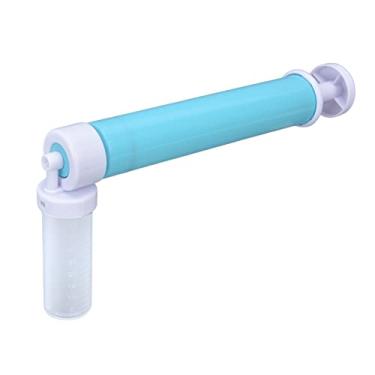 Imagem de YOUTHINK Aerógrafo Manual, Espanador de Bolo de Plástico Com Spray Fino para Fácil Decoração de Bolo, Perfeito para Cozimento DIY e Sobremesas Artesanais (Azul)
