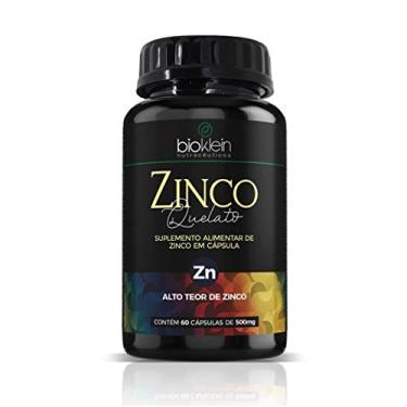 Imagem de BioKlein Zinco Quelato 500Mg (60 Caps)