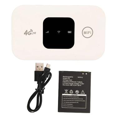 Imagem de Hotspot móvel portátil 4G LTE para viagens na África, Oriente Médio - até 10 usuários - Slot para cartão SIM - leve e compacto