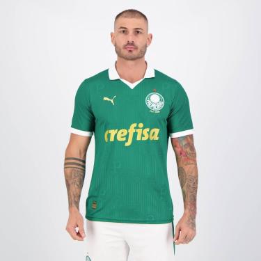 Imagem de Camisa Puma Palmeiras I 2024 Jogador-Masculino