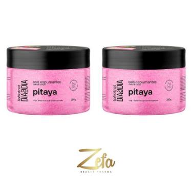 Imagem de Kit 02 Sais Espumantes Pitaya Dia A Dia 280g - Labotrat