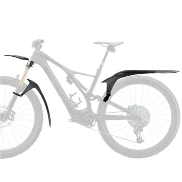 Imagem de Para-lama de bicicleta MTB em plástico PP macio com sistema de liberação rápida para bicicletas de 26, 27,5 e 29 polegadas. Acessórios para bicicletas de montanha.(RL1200-One set)