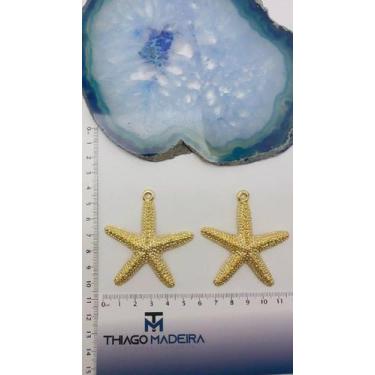 Imagem de Pingente Estrela Ouro 18k - 01 unidade - Bijuteria - no-brand