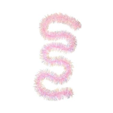 Imagem de Esquirla Guirlanda de Natal com Glitter, Fácil de Montar, com Serpentinas Torcidas, Ideal para Árvore de Natal, Decoração de Casa, Festas de Fim de Ano e