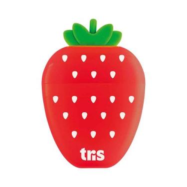 Imagem de BORRACHA MORANGO TRIS - Borracha em formato de morango com cheirinho