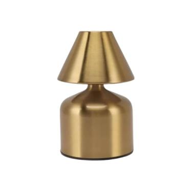 Imagem de Mini Luminária de Mesa com USB, 3 Níveis de Iluminação, Recarregável, Portátil, 17,5cm x 9cm, Plástico, Branco Frio/Quente/Misto, Cabo USB Incluso