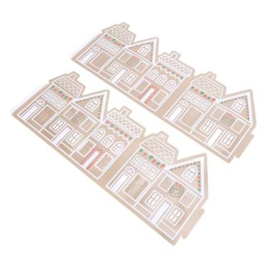 Imagem de Zerodis Colar de árvore de Natal, Saias de árvore Ornamento de Saia de de Natal Artificial Decoração de de Anel Suporte Base Capa Decoração de Casa de Gengibre para Festiva de (26 polegadas)