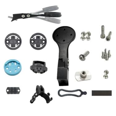 Imagem de Compatível com mesa de carbono SL7, mesa ultraleve para bicicletas de montanha e estrada, mesa de 6 graus, 70-130 mm, cabeamento interno completo, peças para bicicletas.(Computer stand)