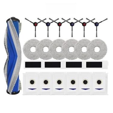 Imagem de Compatible With ECOVACS T30 PRO OMNI DDX14 / YEEDI M12 Pro+ Replacement Parts Accessories Main Side Brush Filter Mop Dust Bag(Gold)