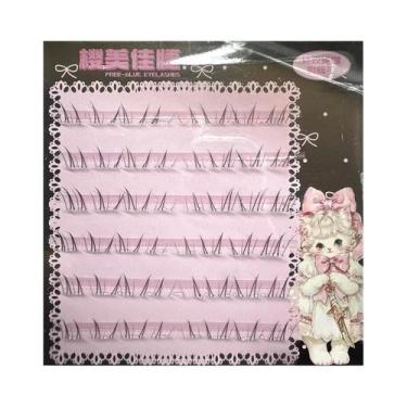 Imagem de Cílios Postiços Naturais Estilo Coreano 4-6mm Sem Cola Cílios Inferior