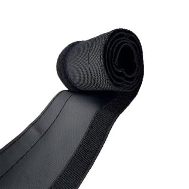 Imagem de Mangueira de Gestão de Cabos Retardante de Chamas Reutilizável 25M (Diâmetro Interno 15-100 mm) - Bainha PVC-Nylon Impermeável, Fecho de Gancho e Olhal(ID 70mm)