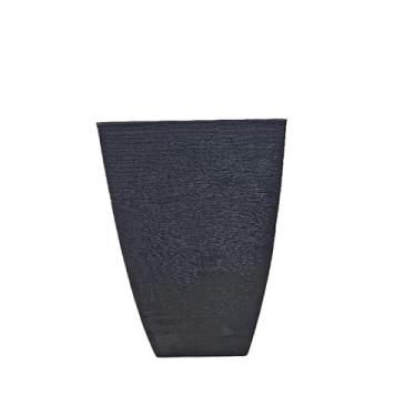 Imagem de Vaso de Planta em Polietileno decorativo Quadrado bojo vaso grande (Preto)