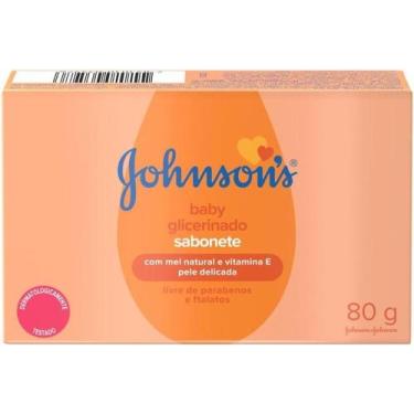 Imagem de Johnson's Baby Sabonete De Glicerina Em Barra 80g - Johnson &Amp; John