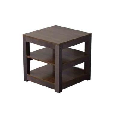 Imagem de KEG801302 Suporte para copiadora multicamadas de madeira para escritório, mesa de armazenamento para impressora de escritório (marrom)