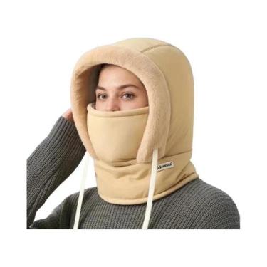 Imagem de Chapéu De Veludo Quente Unissex Para Inverno Com Proteção Para as Orel