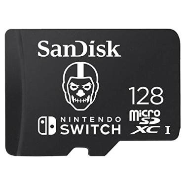 Imagem de SanDisk Cartão microSDXC de 128 GB licenciado para Nintendo Switch, edição Fortnite - SDSQXAO-128G-GN6ZG