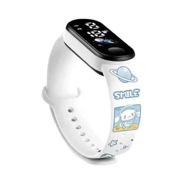 Imagem de Relógio LED Eletrônico Kuromi Cinnamoroll My Melody Sanrio, Figura De 