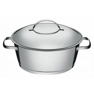 Imagem de Caçarola Rasa Tramontina Allegra Aço Inox 22 Cm 3,3 L