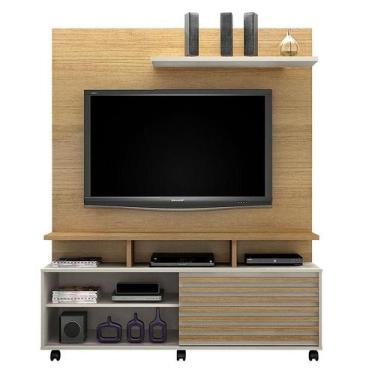 Imagem de Estante Home Theater Star Cinamomo Off White  Valdemóveis - VALDEMOVEI