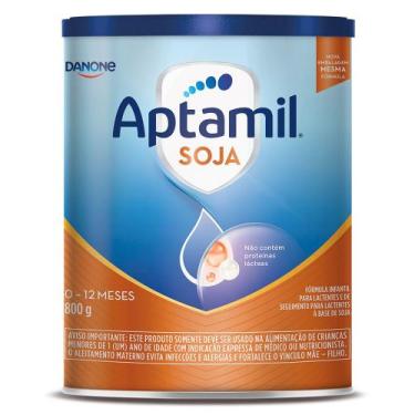 Imagem de Fórmula Infantil Aptamil Soja 2 0-12 meses 800g - Danone, 800g, Origin