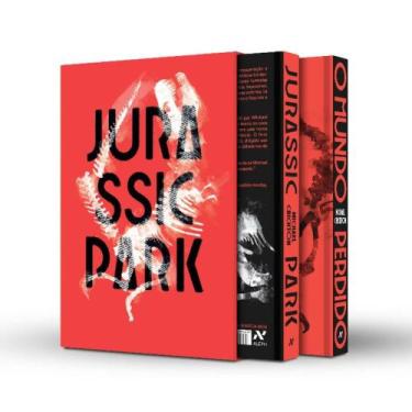 Imagem de Livro - Box Jurassic Park - Edição capa dura - Editora Aleph