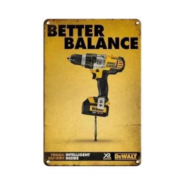 Imagem de Placa De Metal Retrô Vintage Da Marca Stihl Para Decoração De Parede E