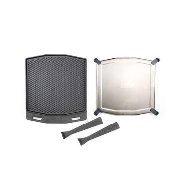 Imagem de CHAPA OONI GRIZZLER DE DUPLA FACE EM FERRO FUNDIDO COM APOIO UU-P1AC00