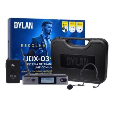 Imagem de Microfone sem fio dylan udx03 lapela e headset