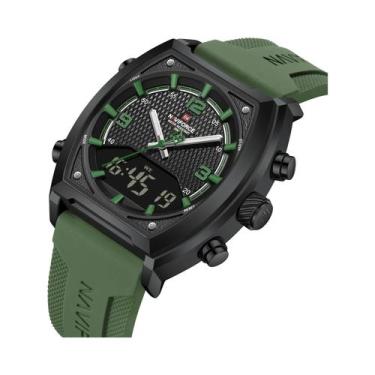 Imagem de Relógio De Pulso Masculino De Luxo NAVIFORCE Esportivo De Quartzo À Pr