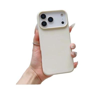 Imagem de Capa De Silicone Fosca Candy Para iPhone 17 16 16E 15 pro Max, Anticho