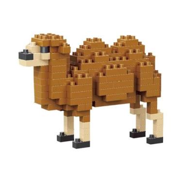 Imagem de Brinquedo De Blocos De Construção Micro Mini, Alpacas, Cervos, Girafas