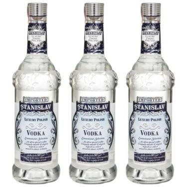 Imagem de KIT 3 Vodka Stanislav 750ml