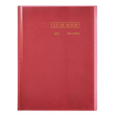 Imagem de Pasta Catálogo A4 Yes 20 Envelopes BD20AS Clear Cor:Vermelho, Vermelho